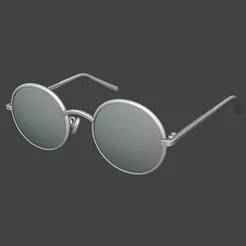 Antique round glasses