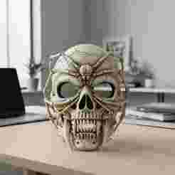 Arachnid Skull Mask