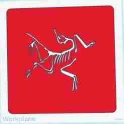 Arc'teryx bird stencil