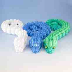 Articulated Cute Scale Snake