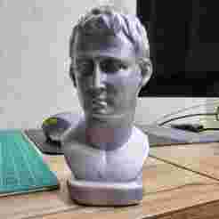 August Emperor bust