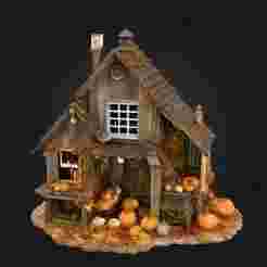 Autumn Cottage Setting