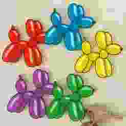 balloon dog keychains