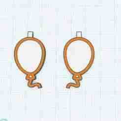 Balloon Earrings - Simple