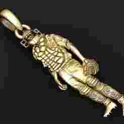 baseball player  Pendant 3d printable Model