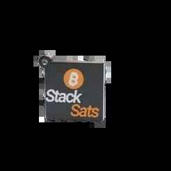 Bitcoin Keychain - Block "Stack Sats"