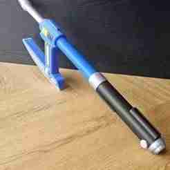 Blue Space Ranger Astro Axe