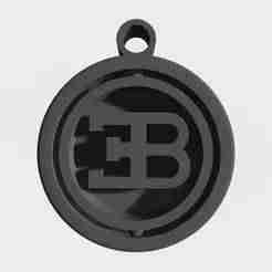 Bugatti keychain