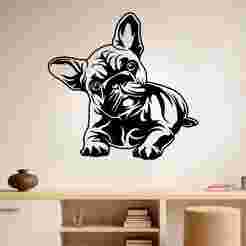 Bulldog - Wall Art Multicolor