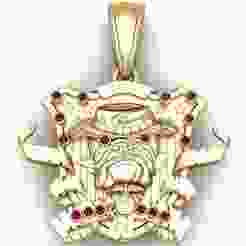 Bulldog Pendant  3d printable model