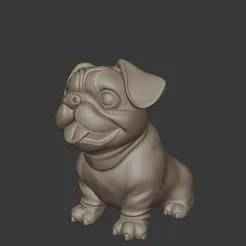 Bulldog – Realistic Dog 3D Print Model