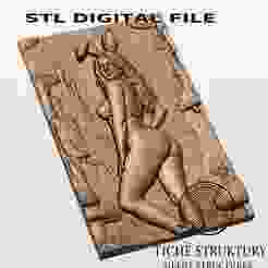 Bunny Girl – Fantasy Pin-Up – 3D STL Model