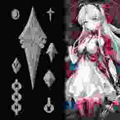 Carlotta - Costume accesories - Wuthering Waves - Cosplay Prop