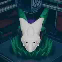 Cell dragon ball mask