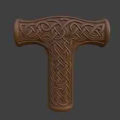 Celtic Knot Cane Handle