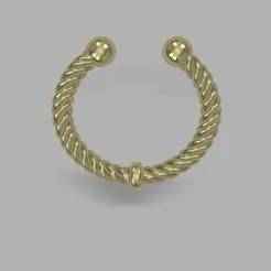 Celtic torque bracelet