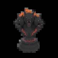 CERBERUS BUST 3D MODEL