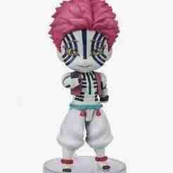 Chibi Akaza Figurine - Demon Slayer