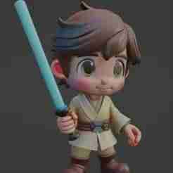 Chibi Luke Skywalker