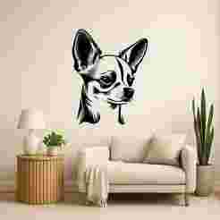 Chiuaua Dog - Wall Art Multicolor