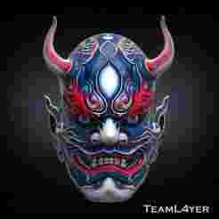 Chunari Mask Japanese Tradition Mask
