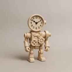 Clockwork Robot Sculpture