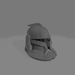 Clone Trooper Helmet Phase 1 animated version : Clone Wars : Star Wars