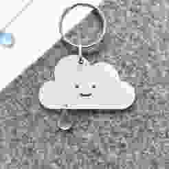 ☁️ Cloud Keychain with Raindrop 💧
