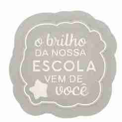 Cortador de Biscoitos - Dia dos Professores brilho da escola