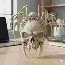 Creeping Skull Visage Mask