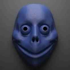 creepy smile horror mask #2 wearable