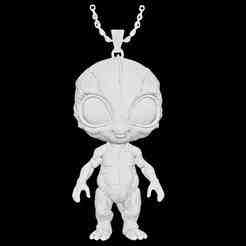 Cute Alien Pendant