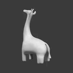 Cute Stylized Giraffe