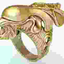 Dark Ring - Devil Ring - Beast Ring - Alien Ring - N918329