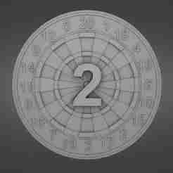 Dart Medal/ Dart Medal/ 2nd place