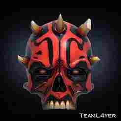 Darth Maul Skull Mask Cosplay