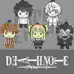 Death Note keychain pack (5 keychains)