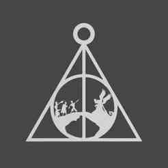 Deathly Hallows key chain