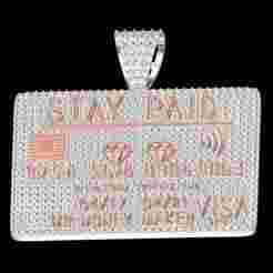 Debit Card Diamond Pendant