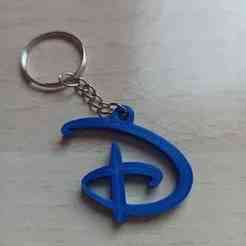 Disney keychain