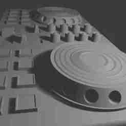 DJ Controller keychain