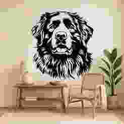 Dog Retriever - Wall Art Multicolor