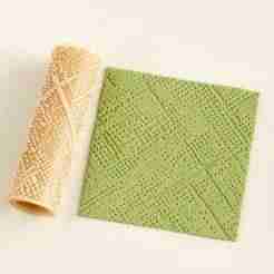 Dotted Line Chaos Texture Roller no.4