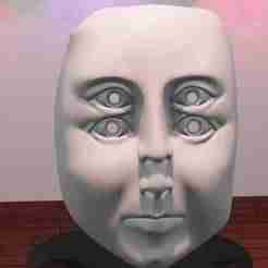 Double Eye Double Nose Illusion Mask