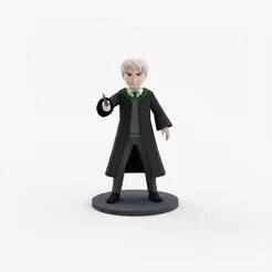 DRACO MALFOY - HARRY POTTER LOW POLY