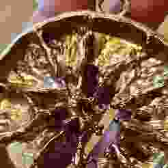 Dried citrus slice ornament/keychain