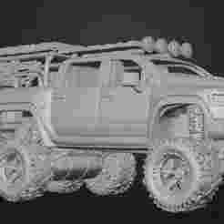 Dual Axle Pickup Truck