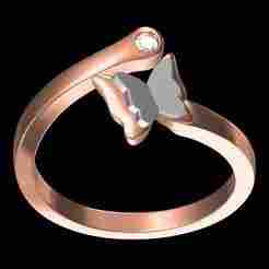 Dual Butterfly Ring for Women