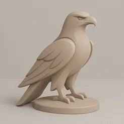Eagle Statue Bust - 3D Printable Home Decoration