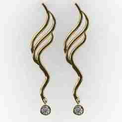 Echo Earrings– 3D Printable Design